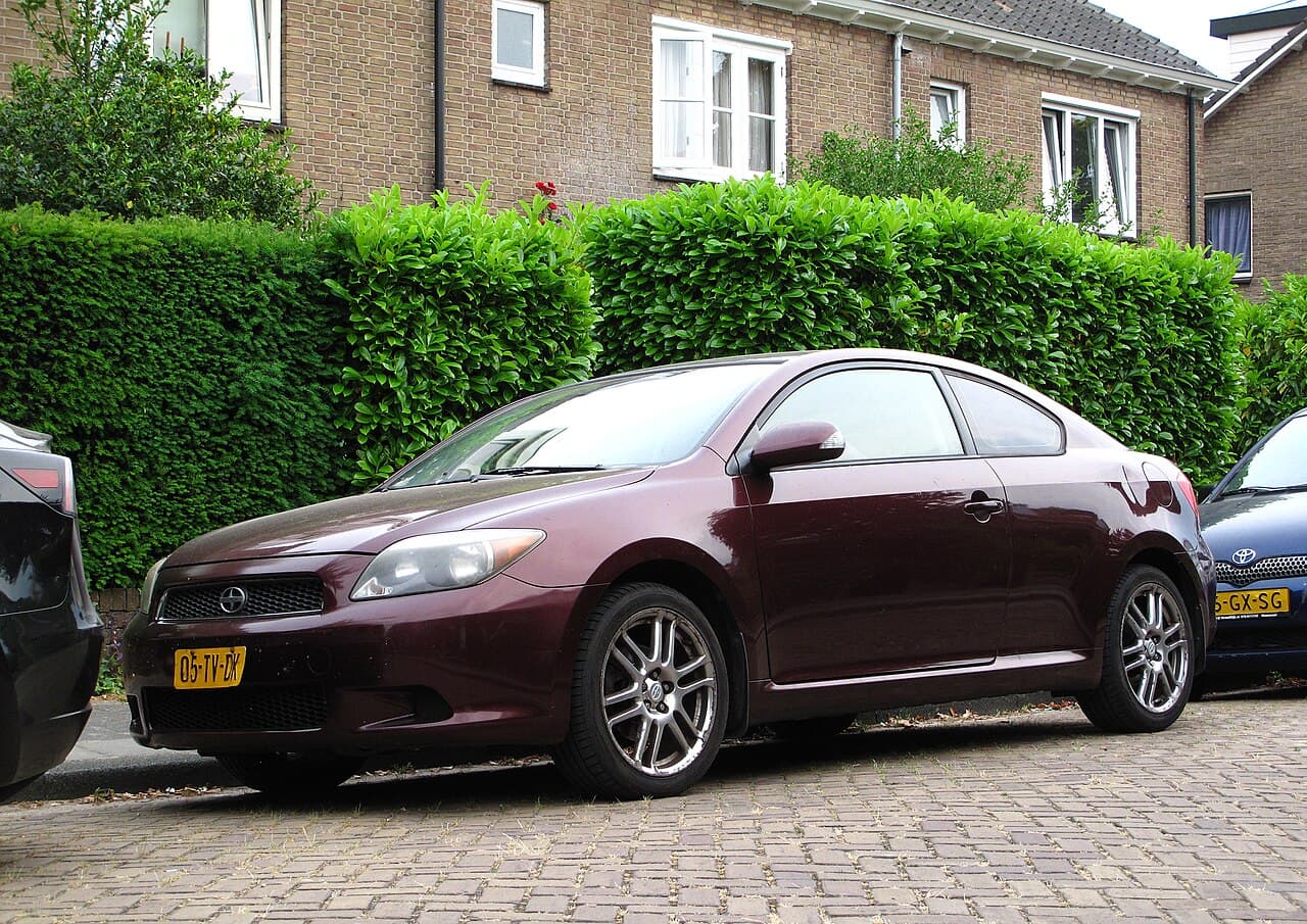 Scion tC, representative photo