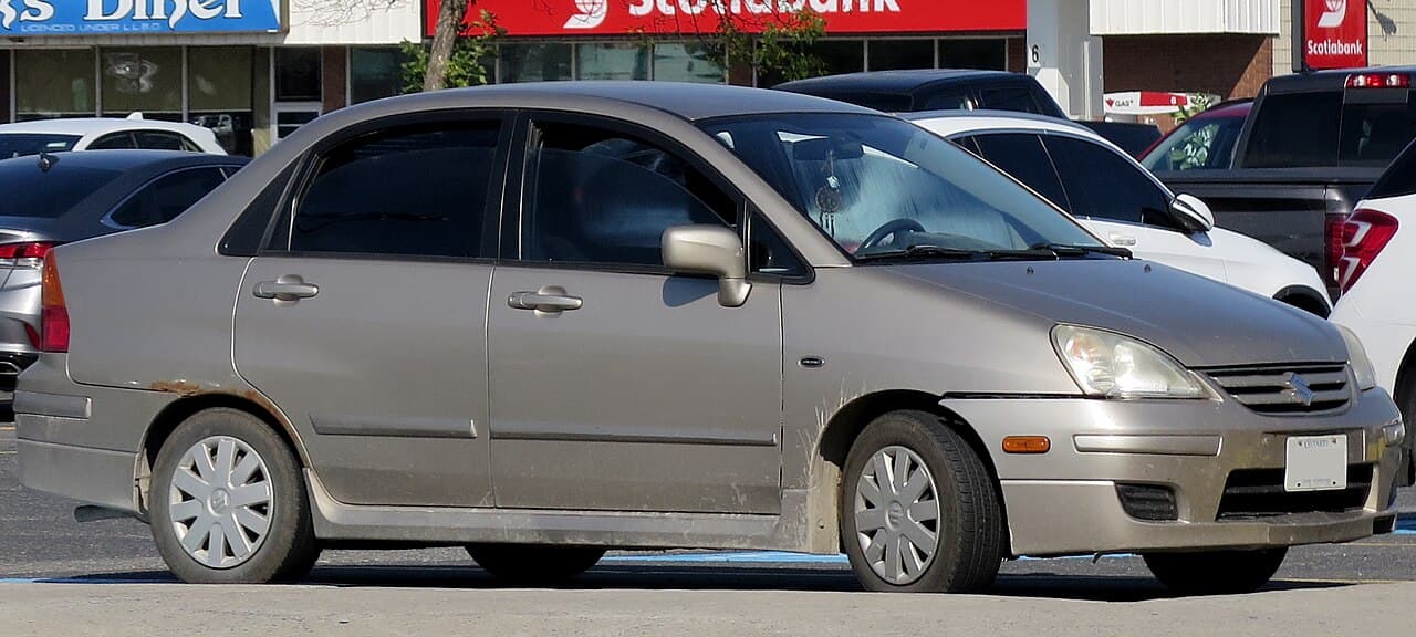 Suzuki Aerio, representative photo