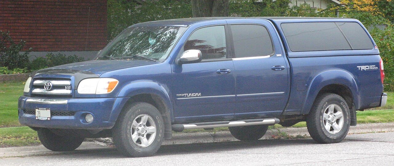 Toyota Tundra, representative photo