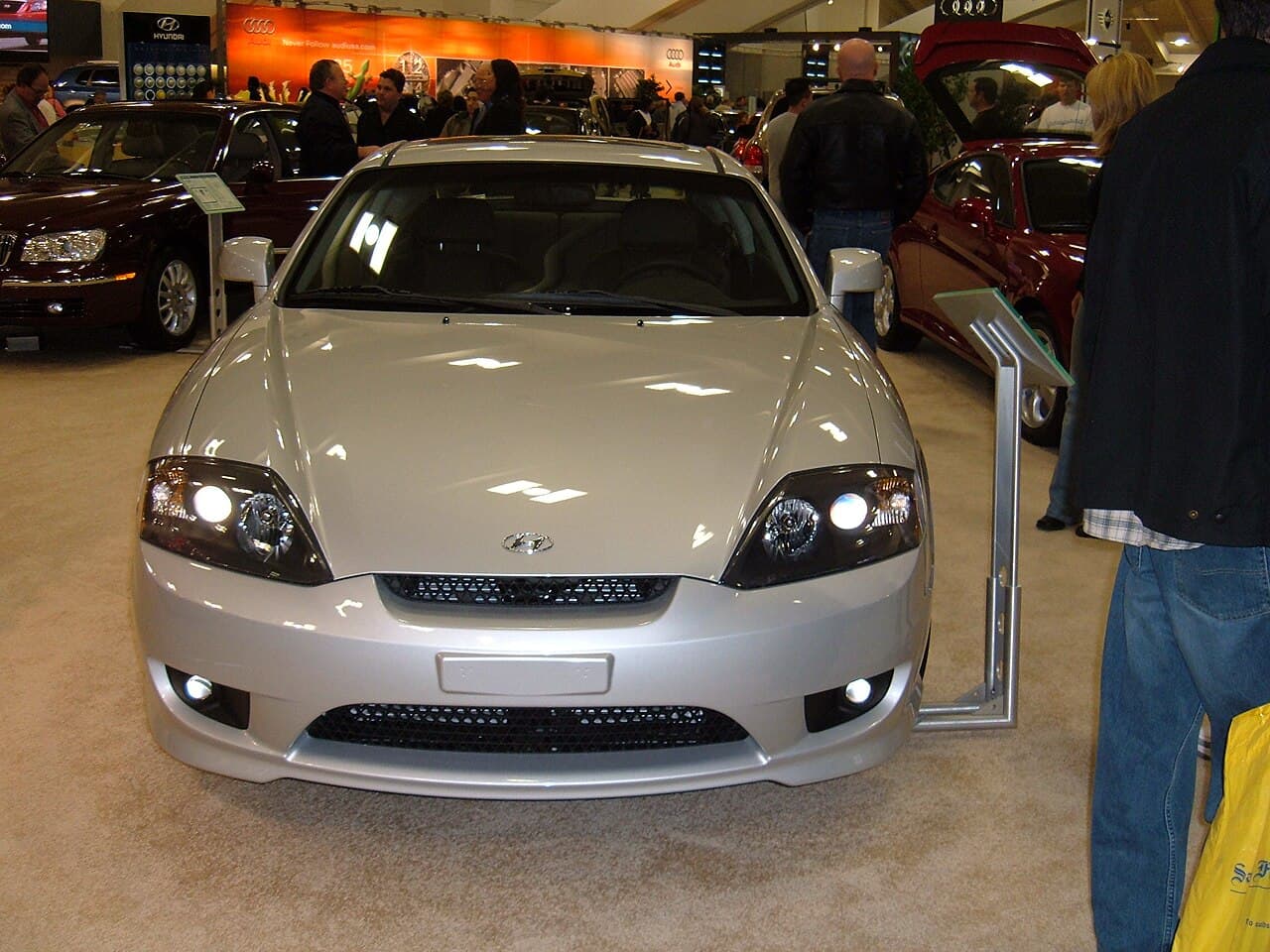 Hyundai Tiburon, representative photo