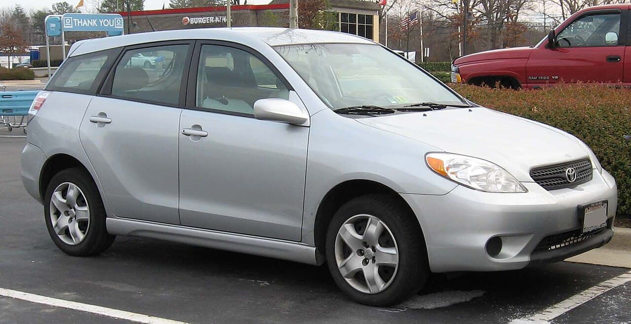 Toyota Matrix, representative photo