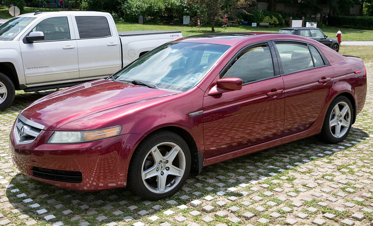Acura TL, representative photo