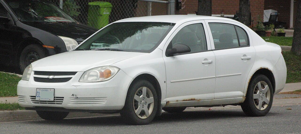 Chevrolet Cobalt, representative photo