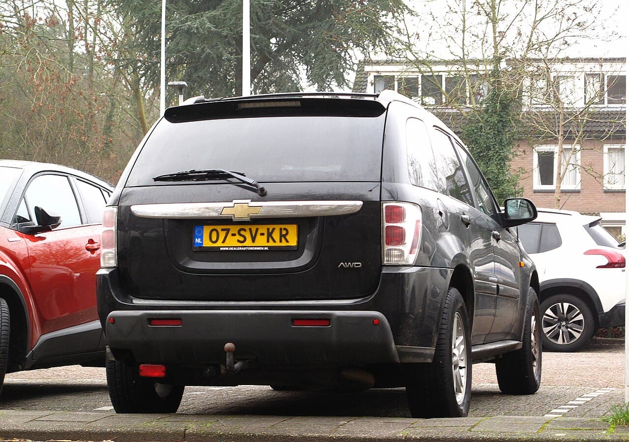 Chevrolet Equinox, representative photo