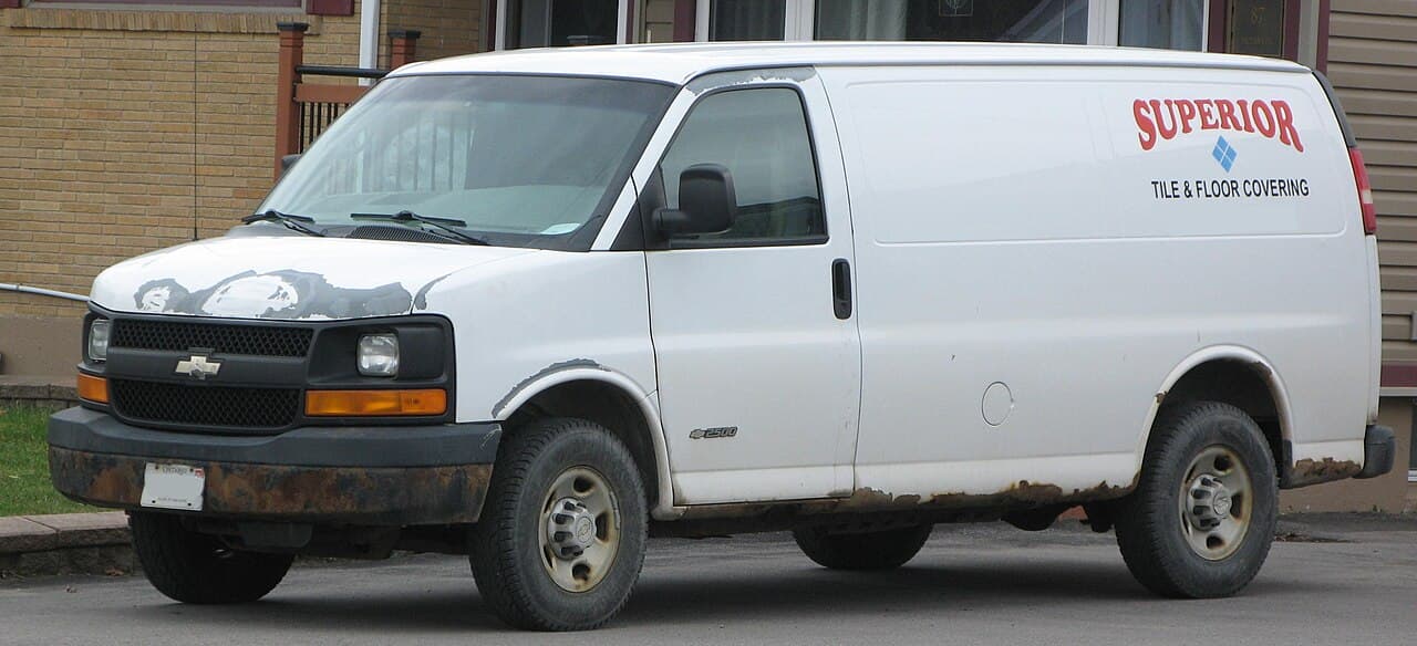 Chevrolet Express, representative photo
