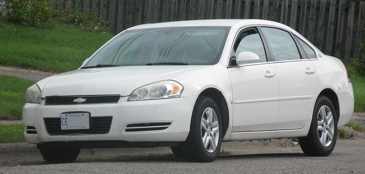 Chevrolet Impala, representative photo