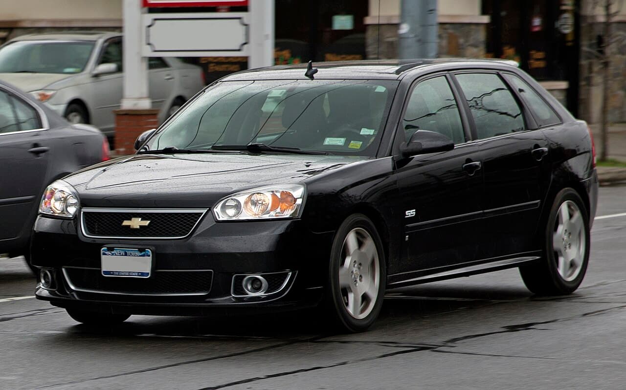Chevrolet Malibu, representative photo