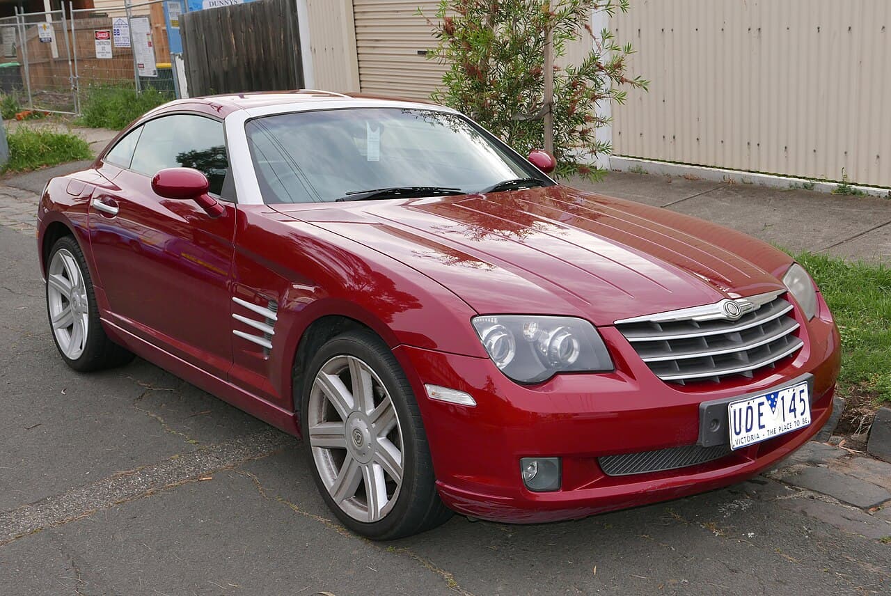 Chrysler Crossfire, representative photo