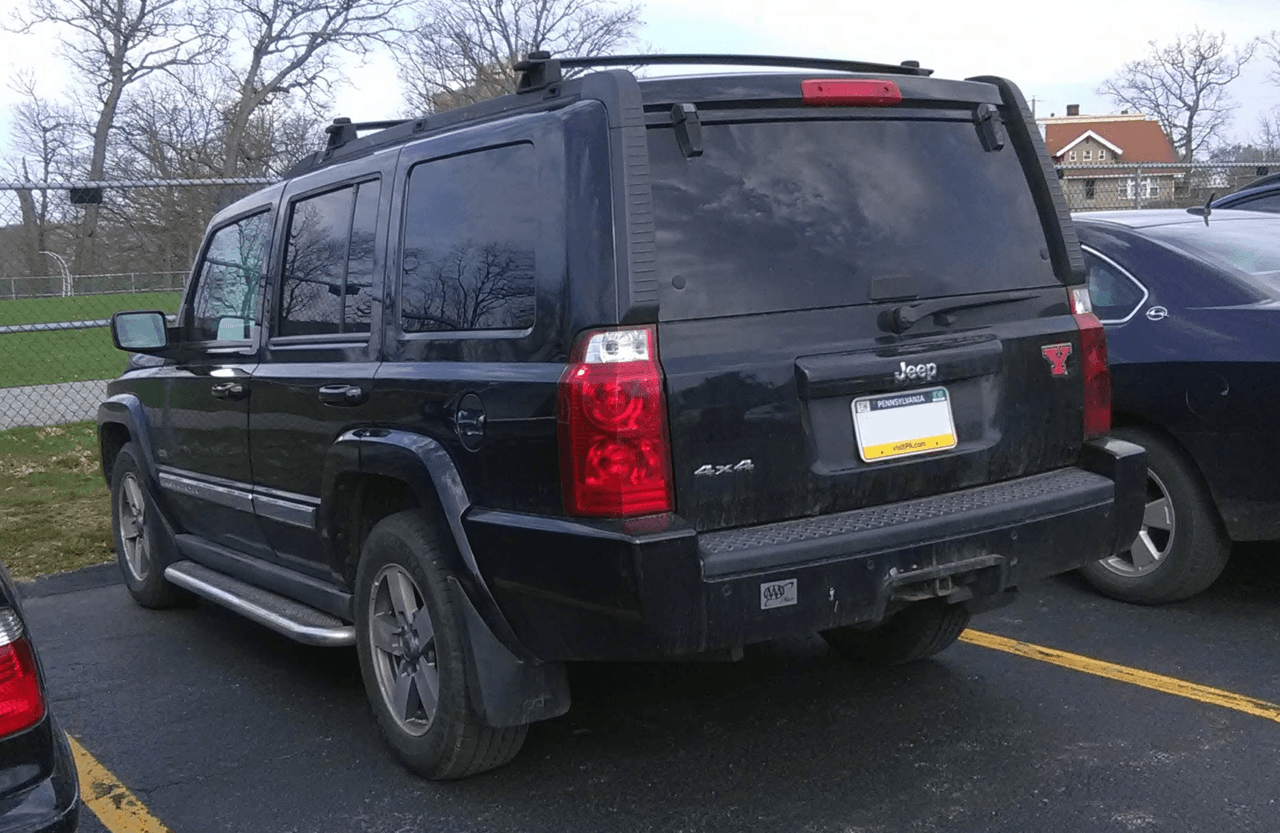 Jeep Commander, representative photo