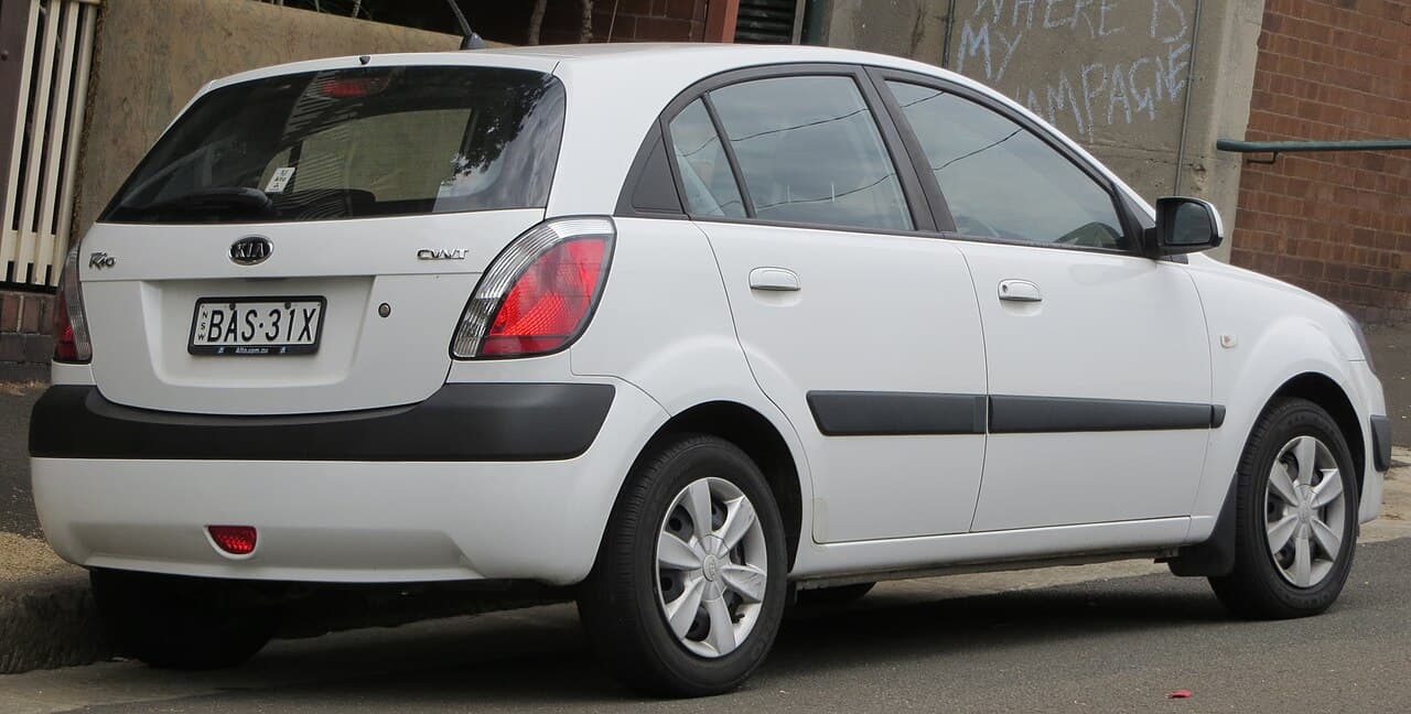 Kia Rio, representative photo