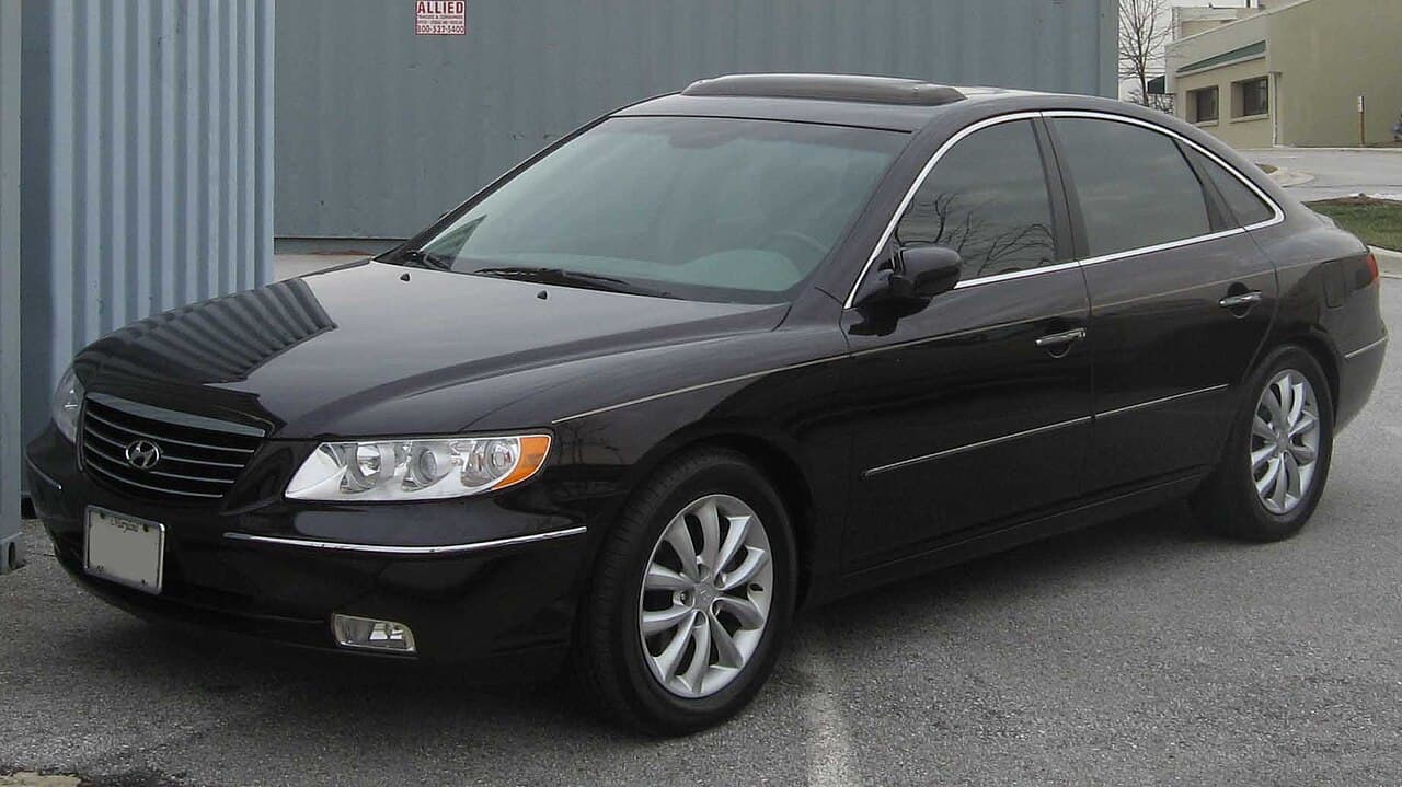 Hyundai Azera, representative photo