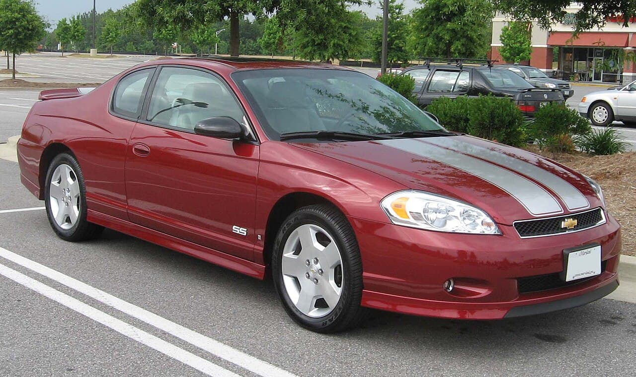 Chevrolet Monte Carlo, representative photo