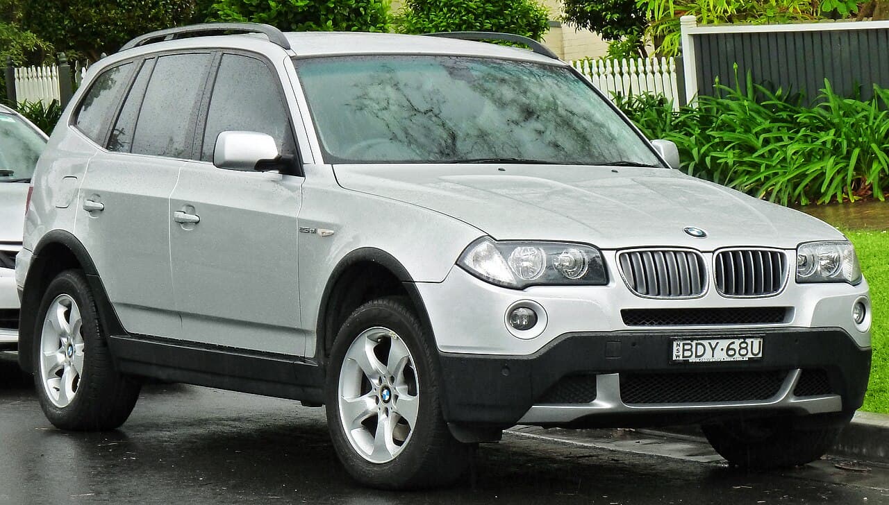 BMW X3, representative photo