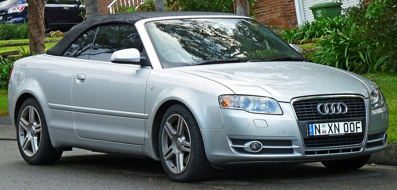 Audi A4, representative photo