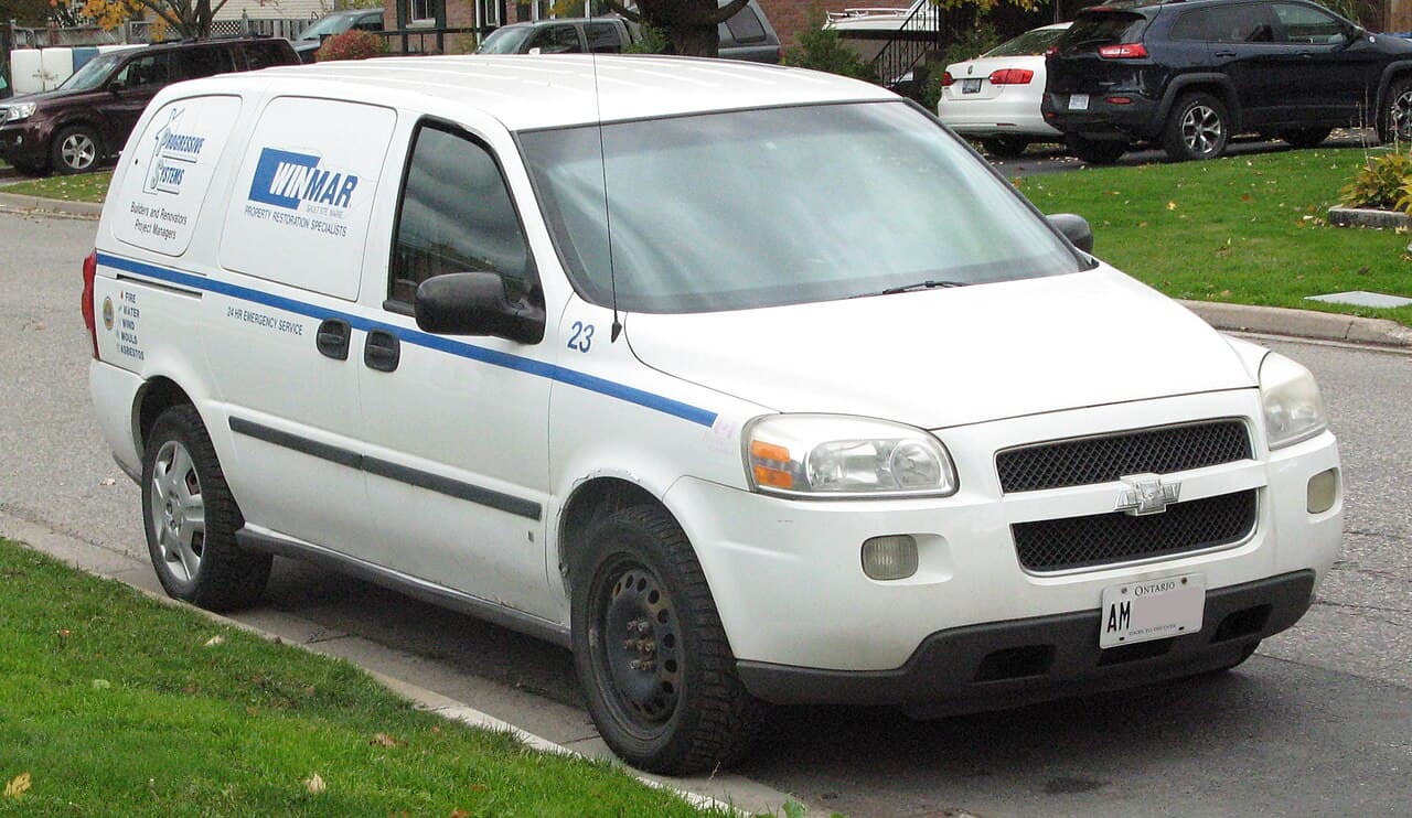 Chevrolet Uplander, representative photo