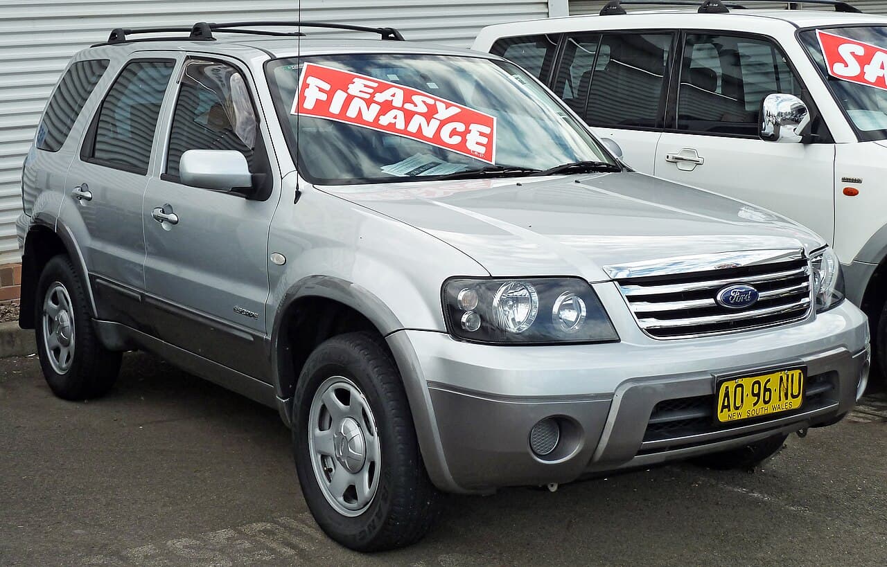 Ford Escape, representative photo