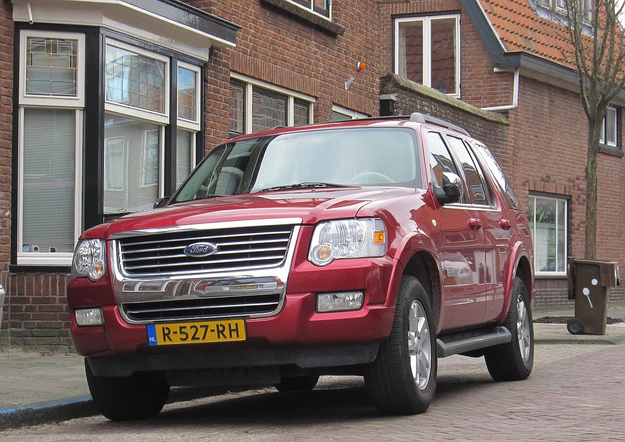 Ford Explorer, representative photo