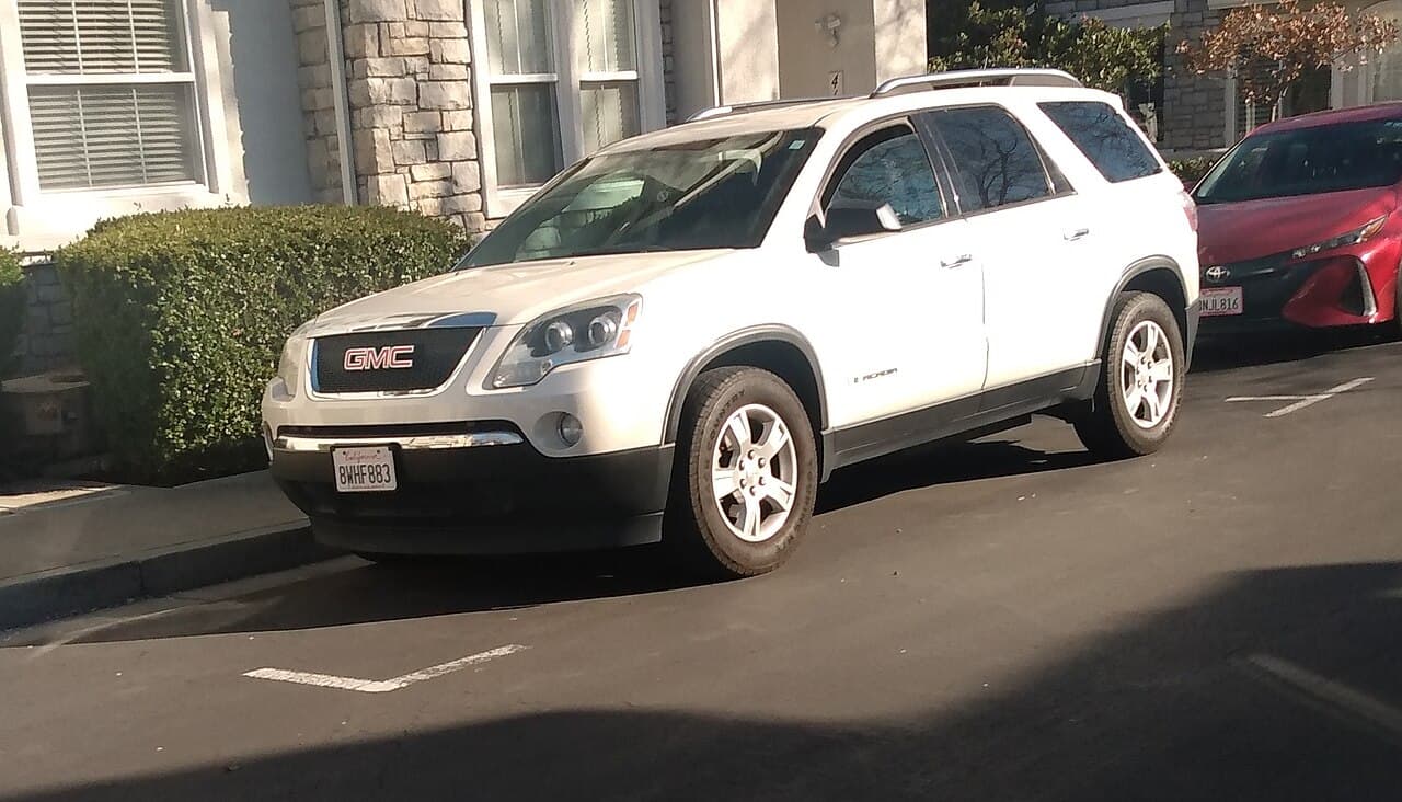 GMC Acadia, representative photo