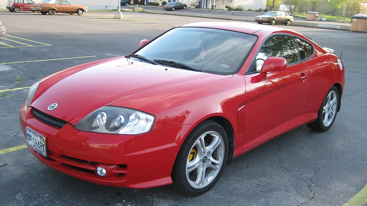 Hyundai Tiburon, representative photo