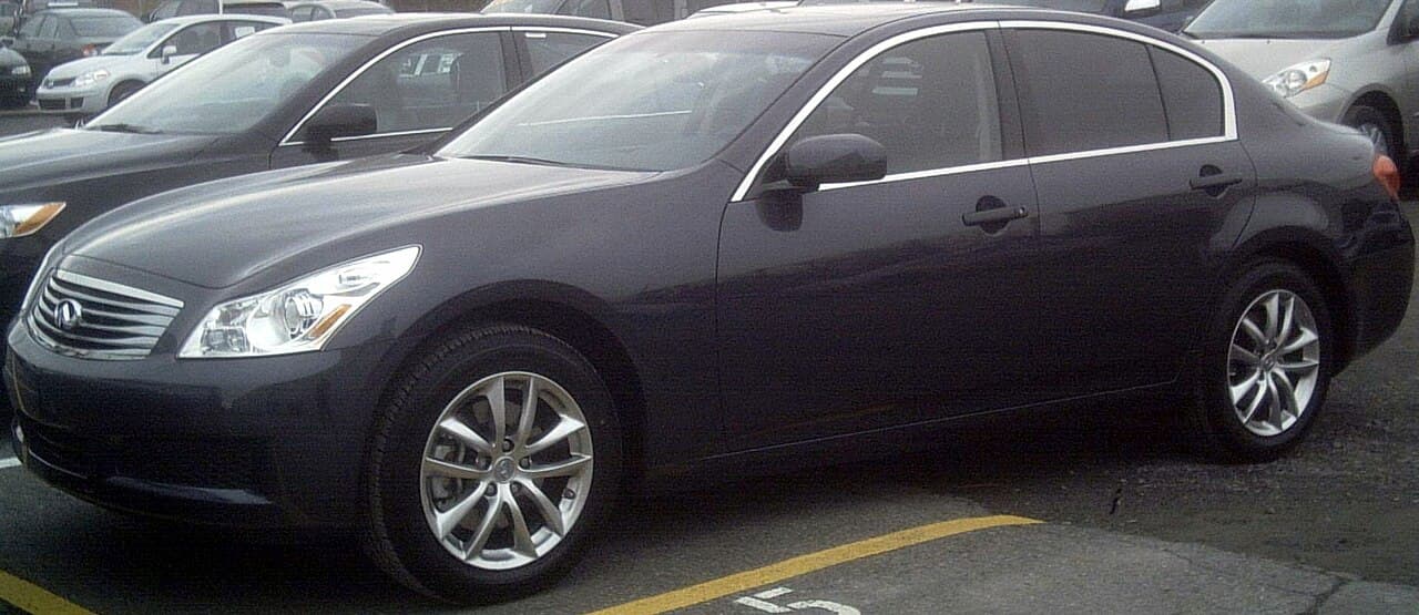 Infiniti G35, representative photo
