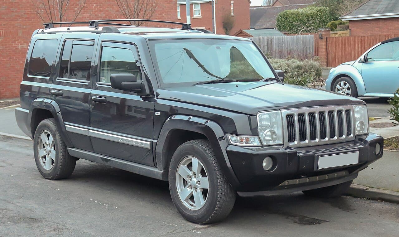Jeep Commander, representative photo