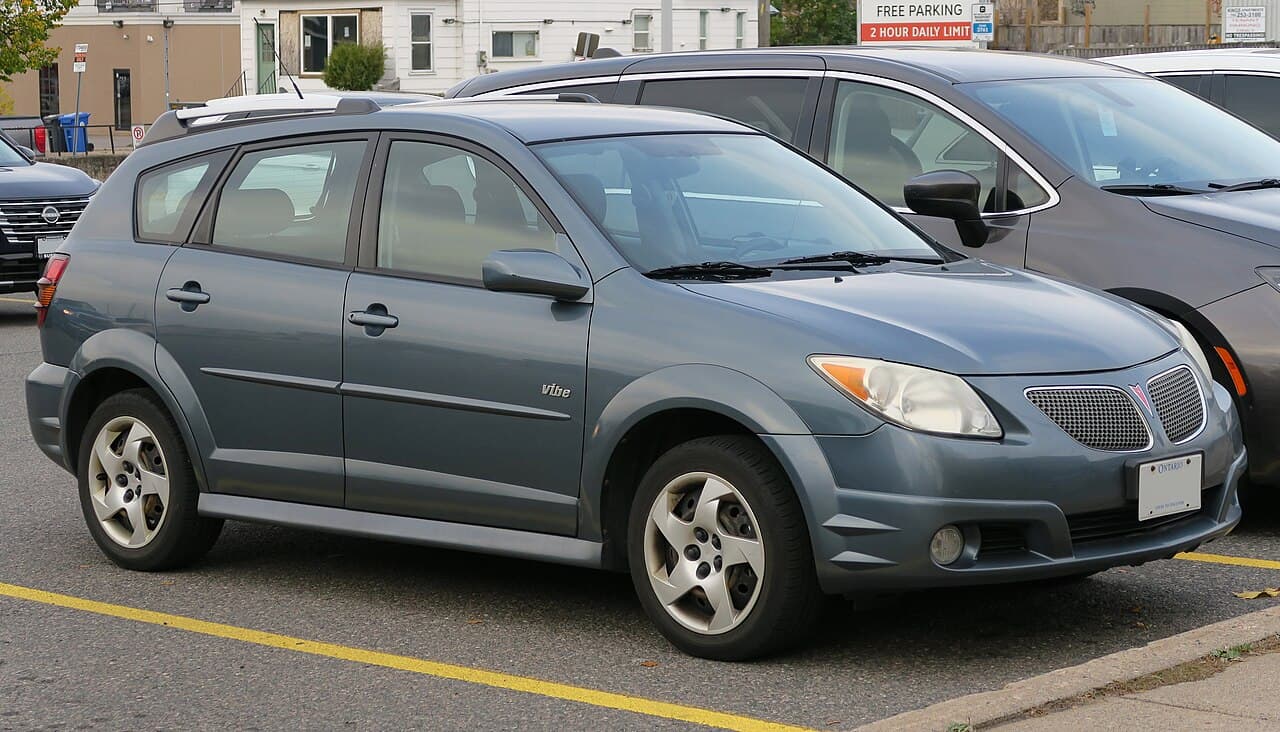 Pontiac Vibe, representative photo