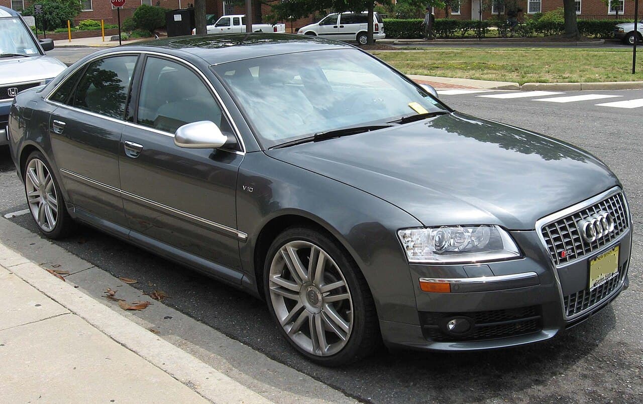 Audi S8, representative photo