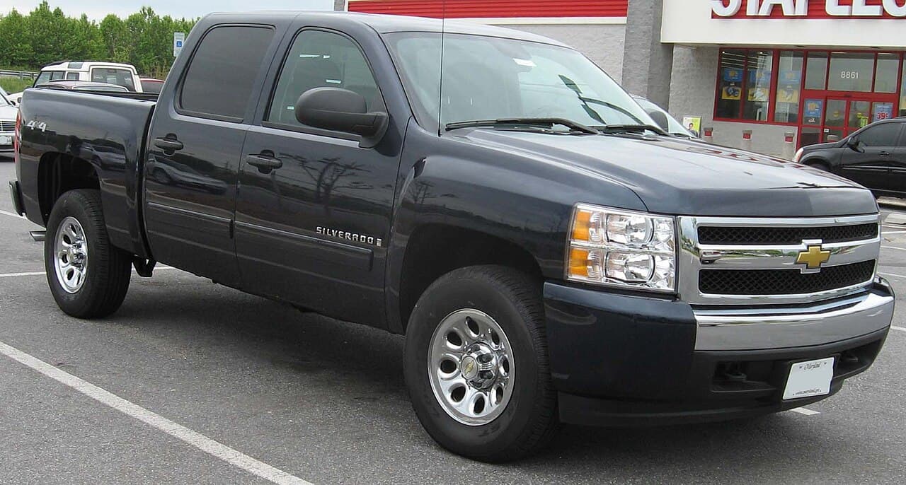 Chevrolet Silverado 1500, representative photo