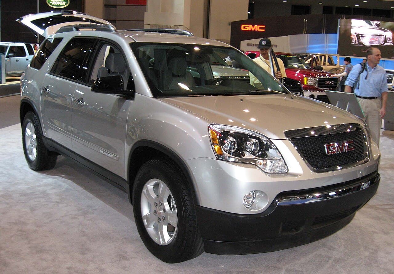GMC Acadia, representative photo