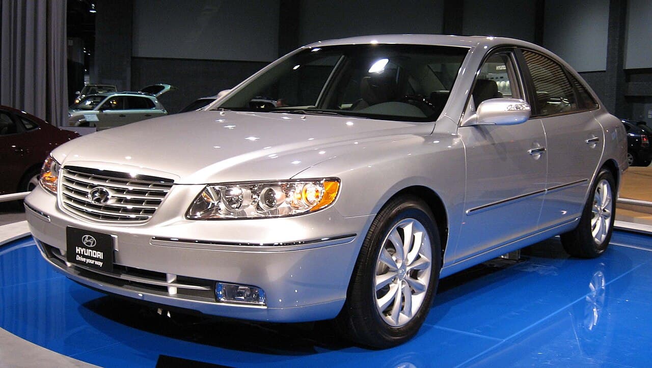 Hyundai Azera, representative photo