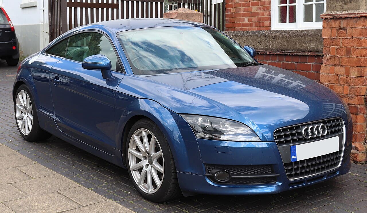 Audi TT, representative photo