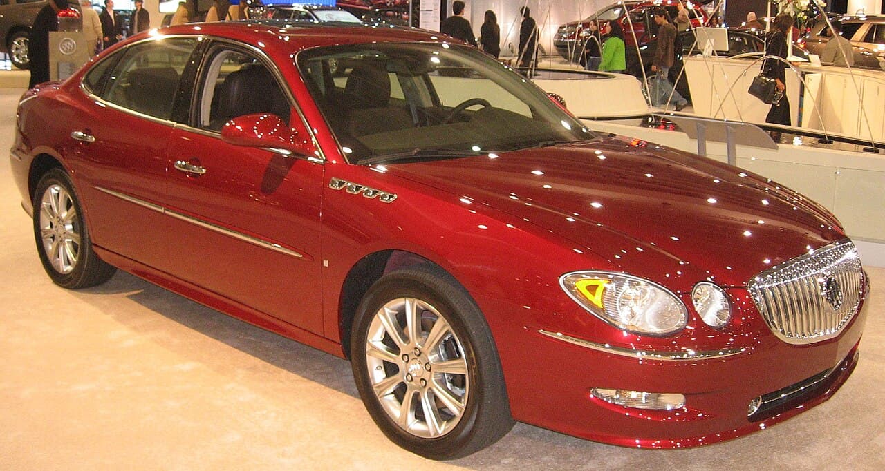 Buick LaCrosse, representative photo
