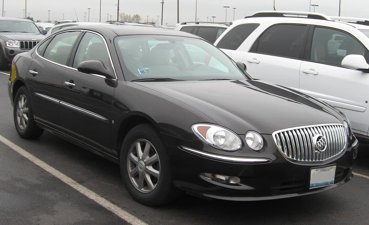 Buick LaCrosse, representative photo