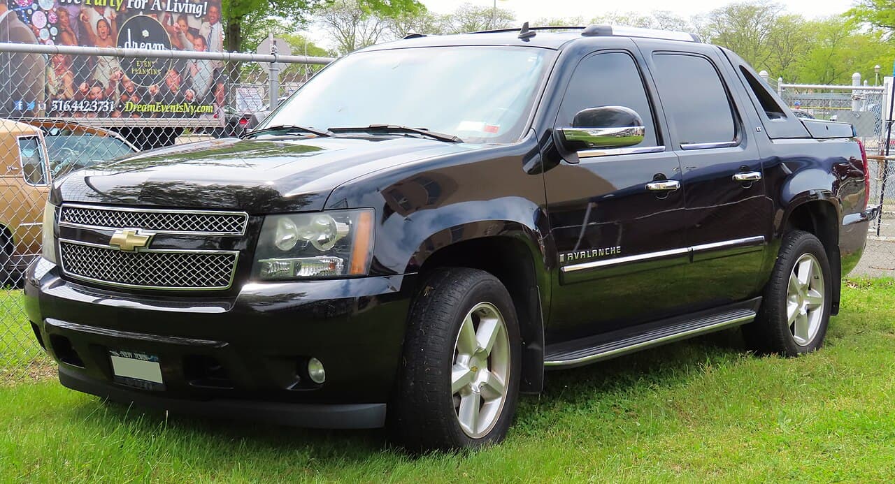 Chevrolet Avalanche, representative photo