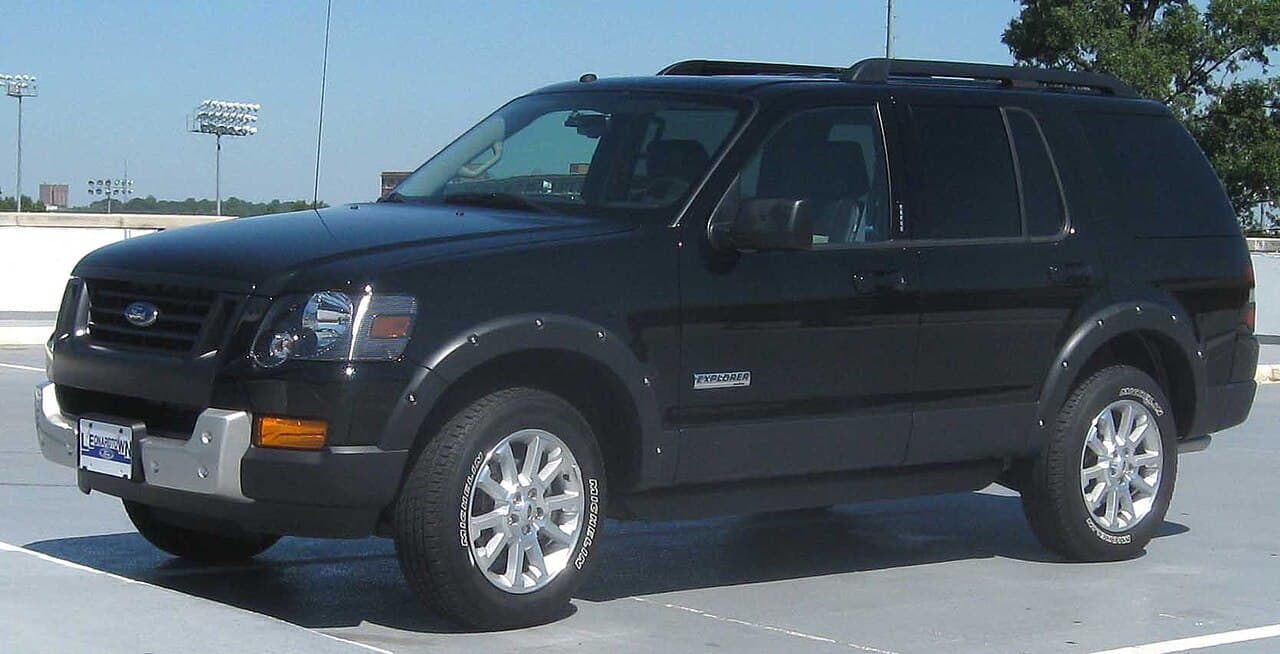 Ford Explorer, representative photo
