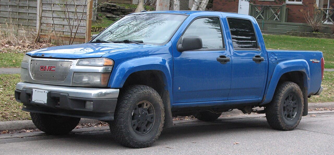 GMC Canyon, representative photo