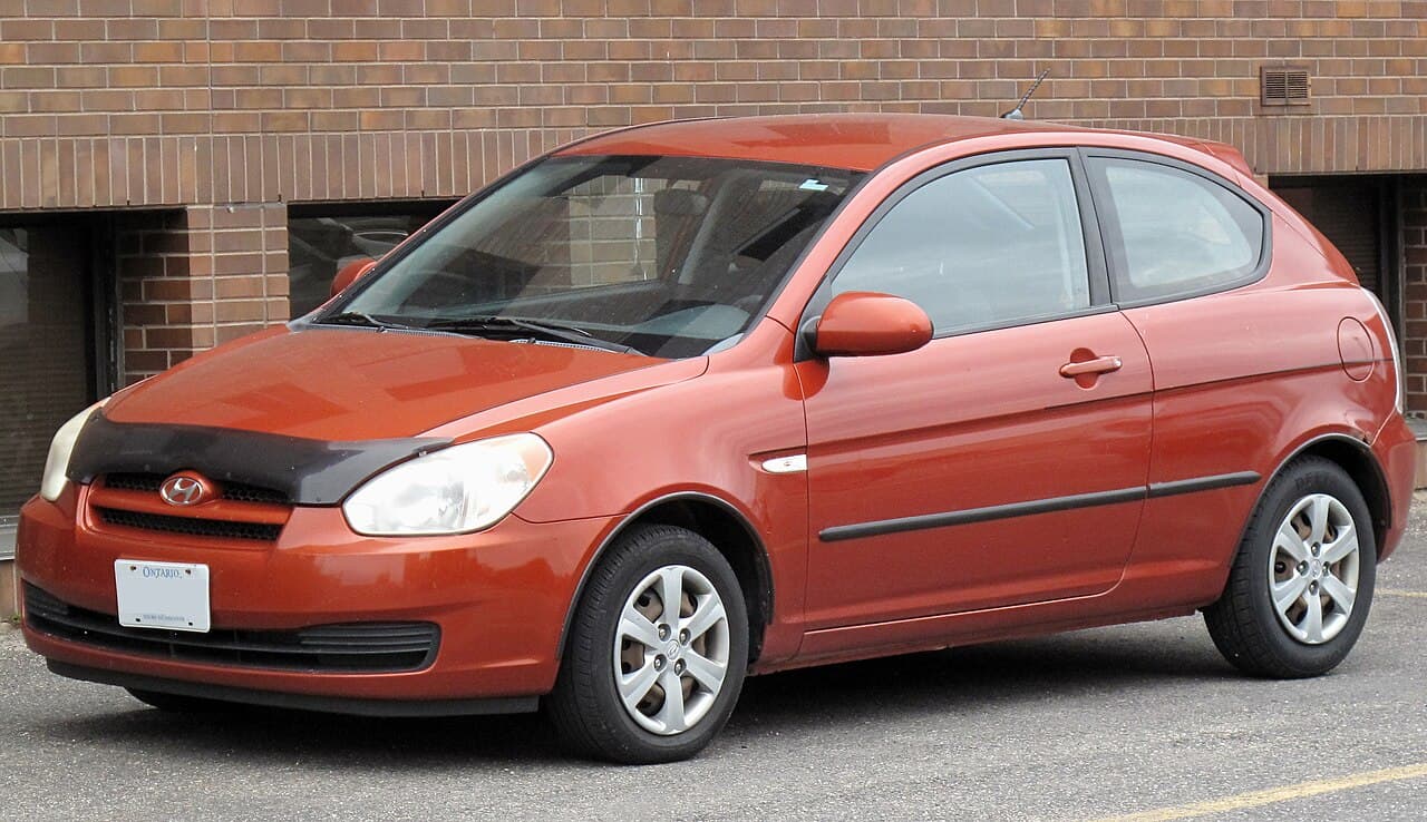 Hyundai Accent, representative photo