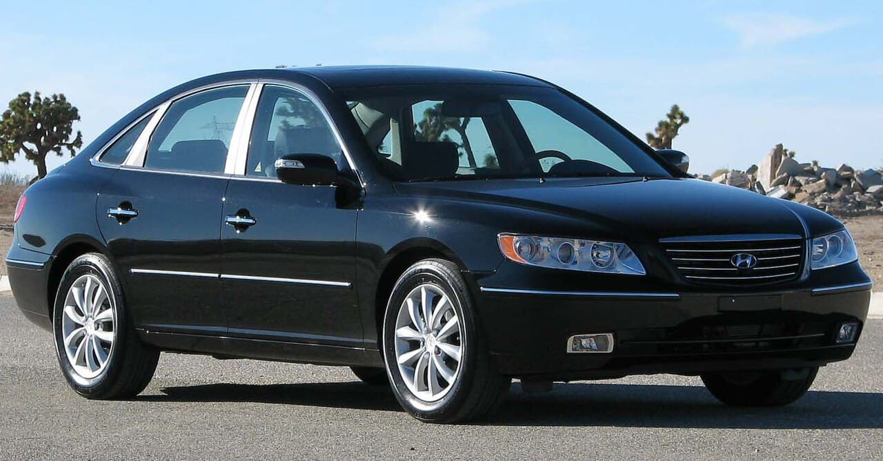 Hyundai Azera, representative photo