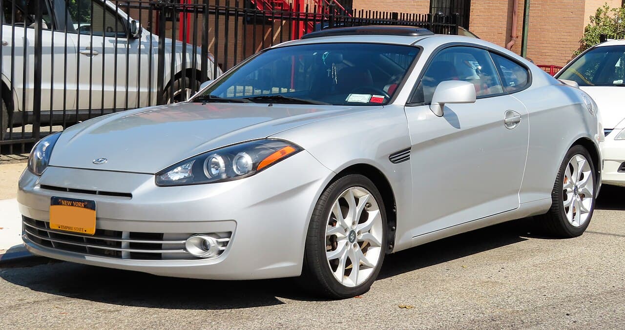 Hyundai Tiburon, representative photo