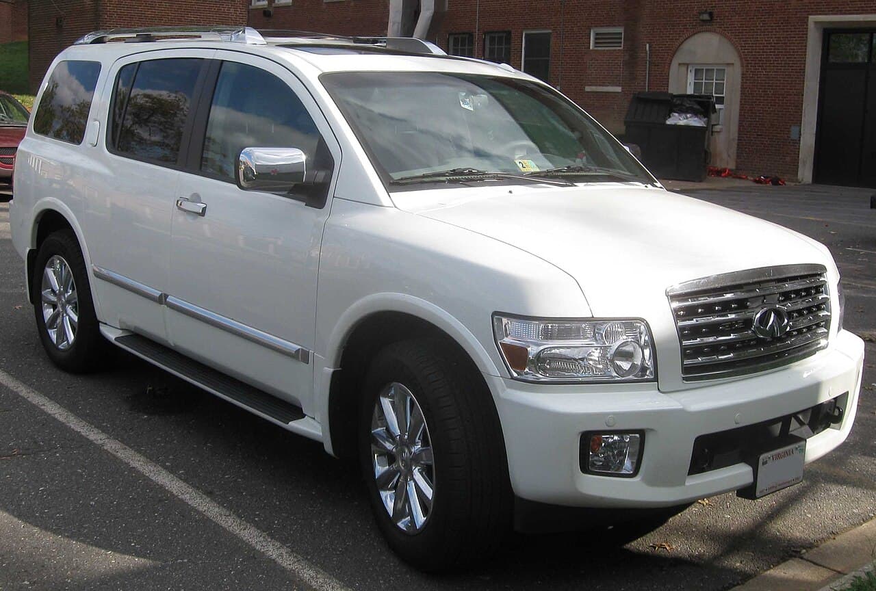 Infiniti QX56, representative photo