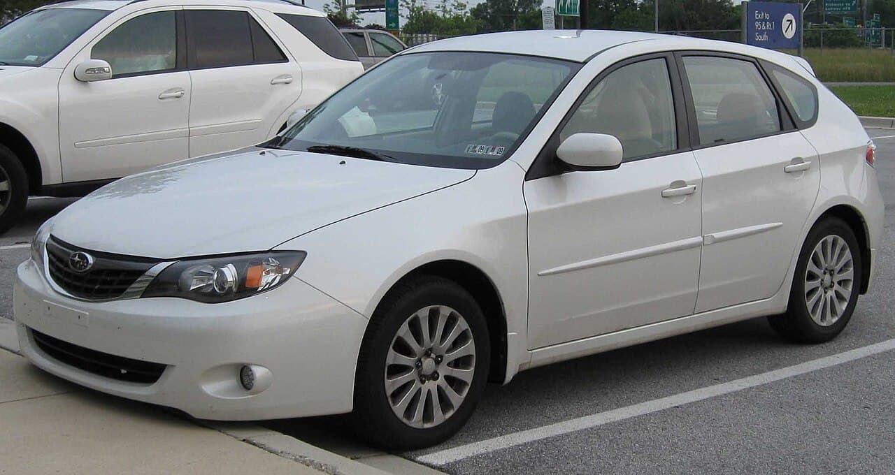 Subaru Impreza, representative photo