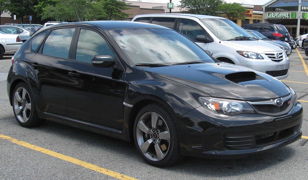 Subaru WRX, representative photo
