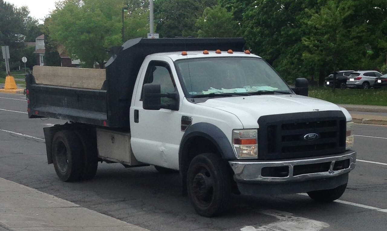 Ford F-550, representative photo