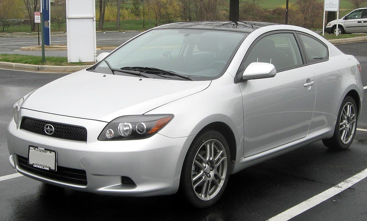 Scion tC, representative photo