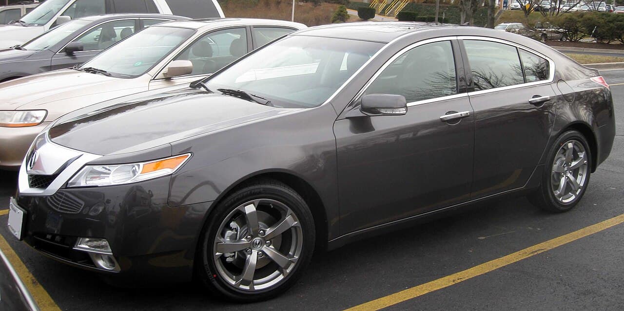 Acura TL, representative photo