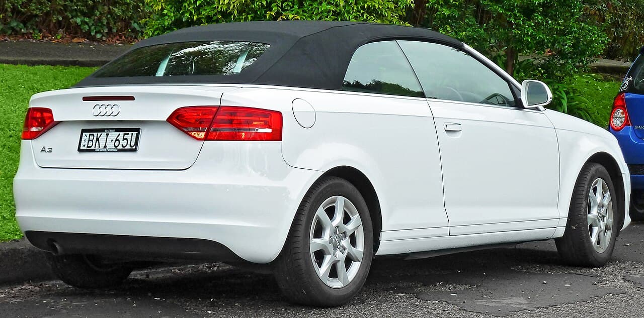 Audi A3, representative photo