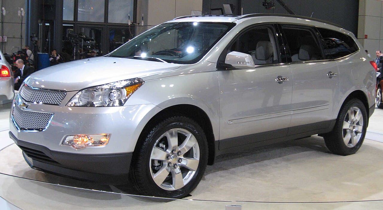 Chevrolet Traverse, representative photo
