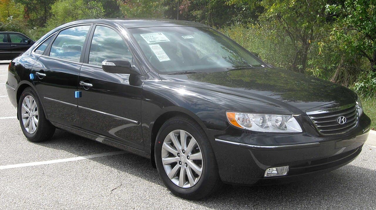 Hyundai Azera, representative photo