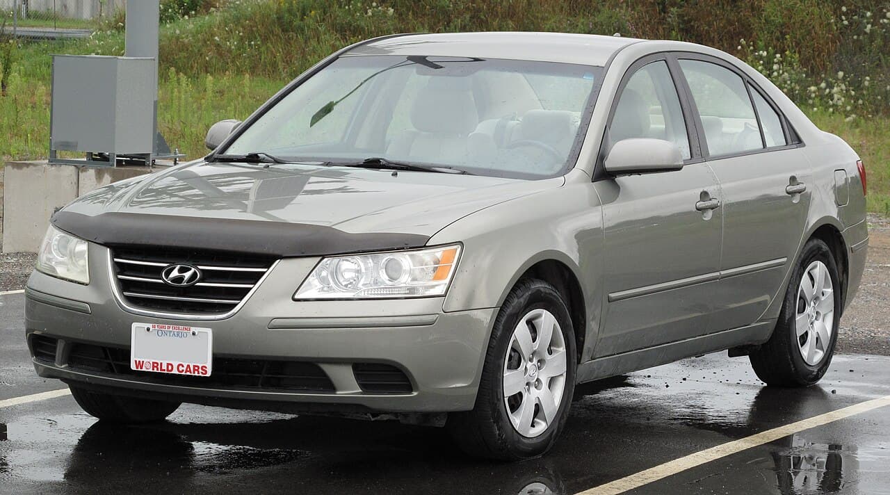 Hyundai Sonata, representative photo