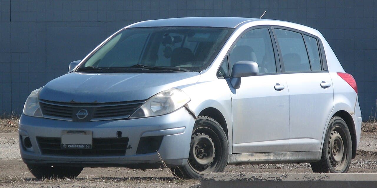 Nissan Versa, representative photo